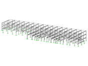 Model 005756 | Structural Model of La Factory, Bondy, France