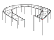Model 005757 | Ramp of La Factory Warehouse, Bondy, France