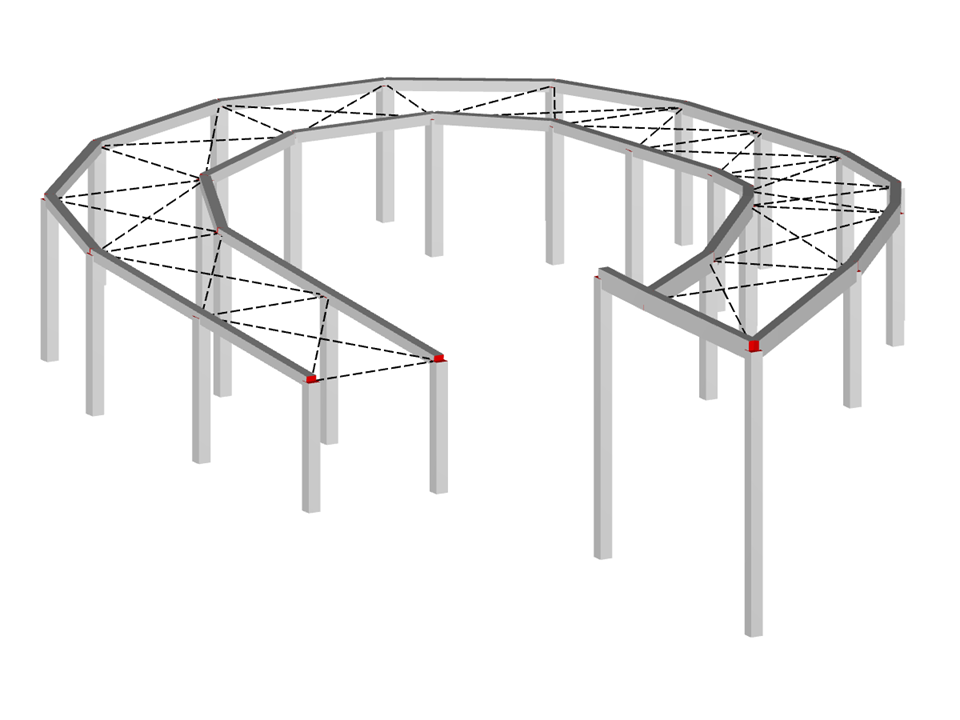Model 005757 | Ramp of La Factory Warehouse, Bondy, France