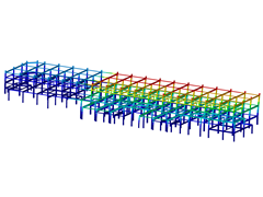 Animated visualization of loads applied to the warehouse | © SPIC SAS