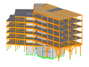 Model 005767 | R+6 Office Building, Grenoble, France