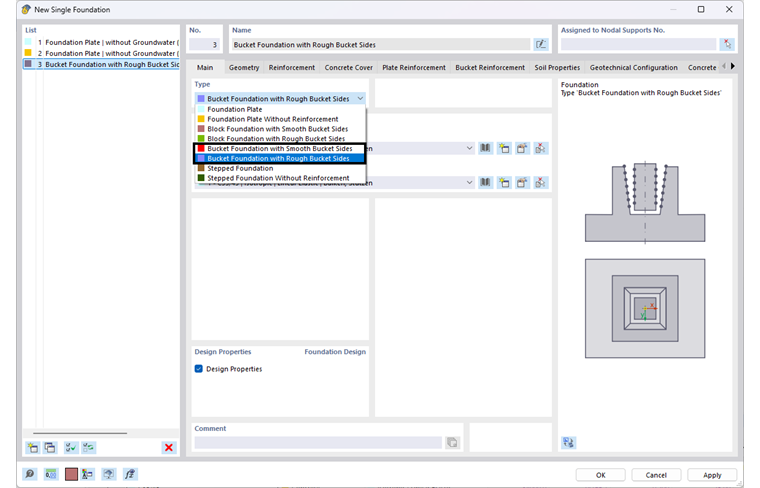 Concrete Foundations | Types of Bucket Foundations