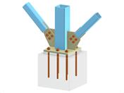 Model 005784 | Column Base and Bolted Diagonal Connection