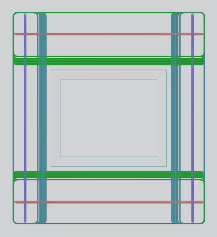 Bucket Foundations | Bucket reinforcement with individual stirrups for each side