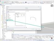 Neighboring objects are linked with rigid links and settings for the search are defined.