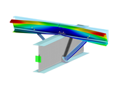 Model 005793 | Steel Connection Of Fly Brace