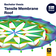 Graduation Thesis | Design and Analysis of Tensile Membrane Roof