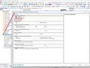 Global settings for steel design are displayed to adjust parameters.