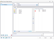 Dialog Box "New Group of Object Selections"