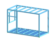 Details on fire resistance design of steel components using add-on features.