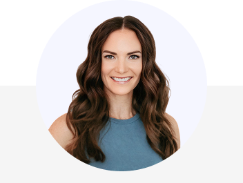 Portrait of Amy Heilig celebrating 10 years of leadership at Dlubal Software USA.