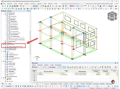 RFEM 6: Activating the display of surface result adjustments.