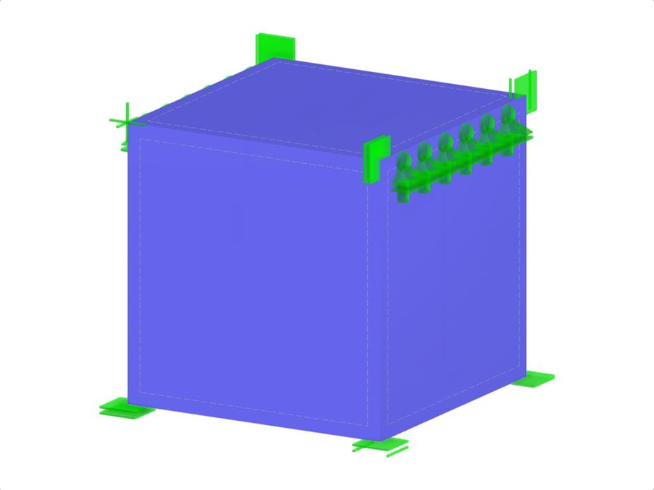 KB 1976 | Single element test – triaxial conditions