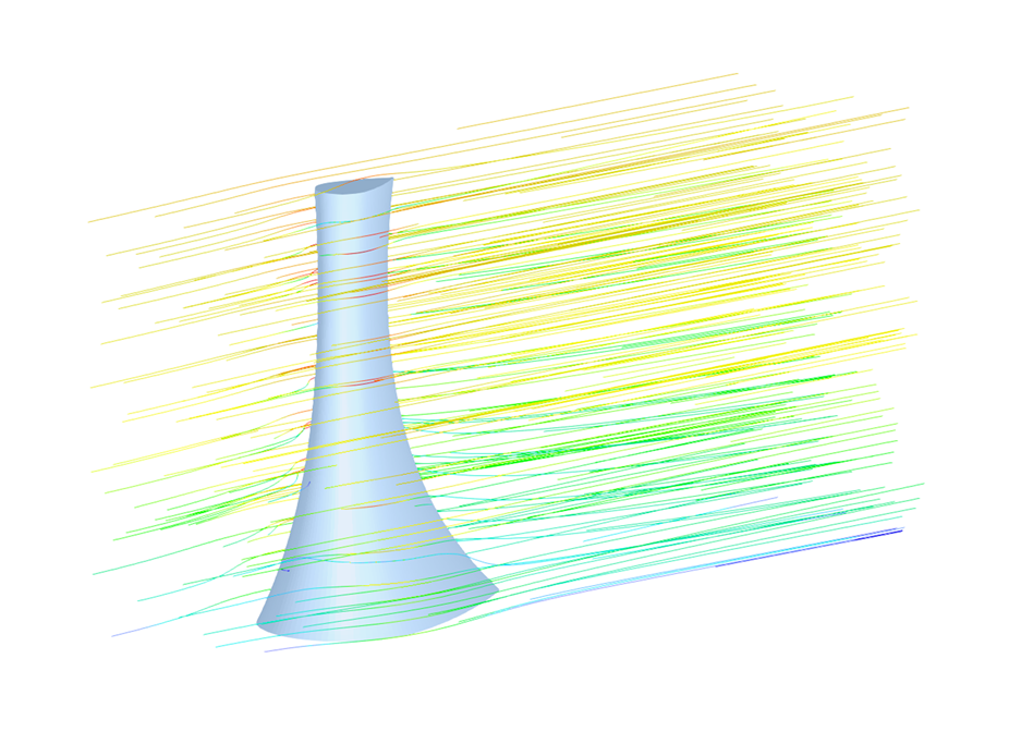 The Wind Drop Tower in Hamburg uses a double-skin facade to minimize wind impact in strong wind areas.