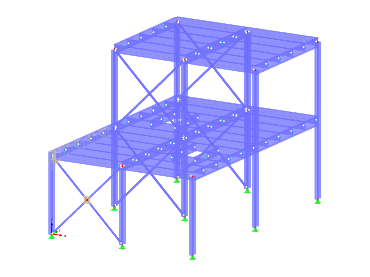 Model 004859 | Steel Structure | AISC 360/341-22