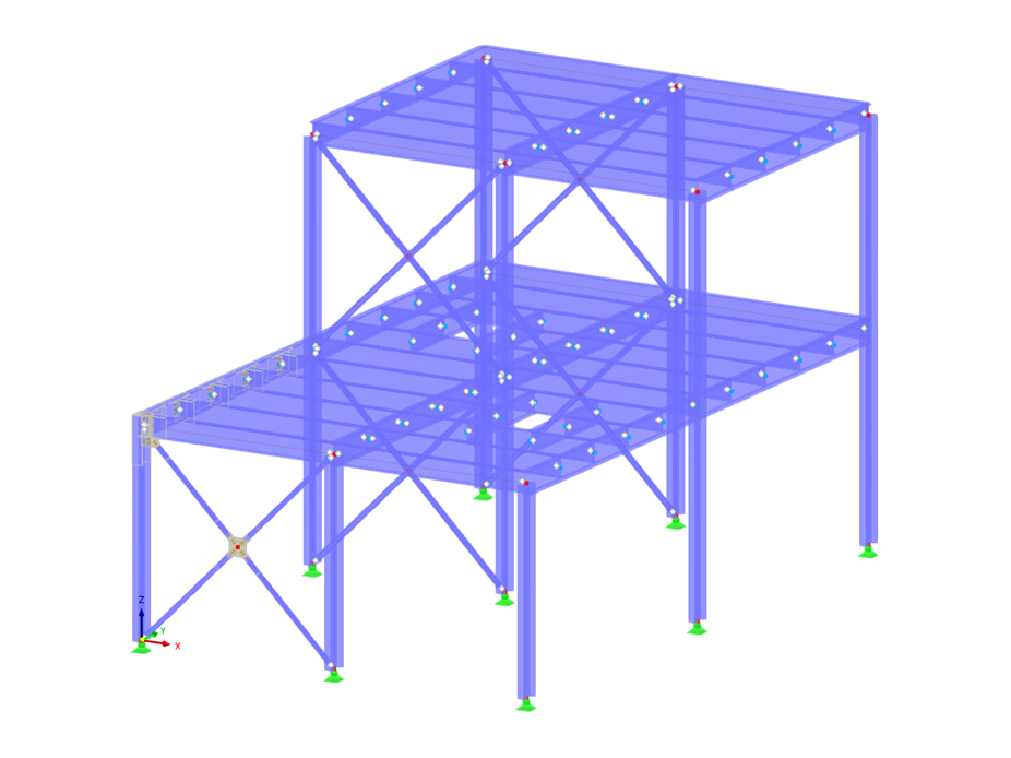 Model 004859 | Steel Structure | AISC 360/341-22