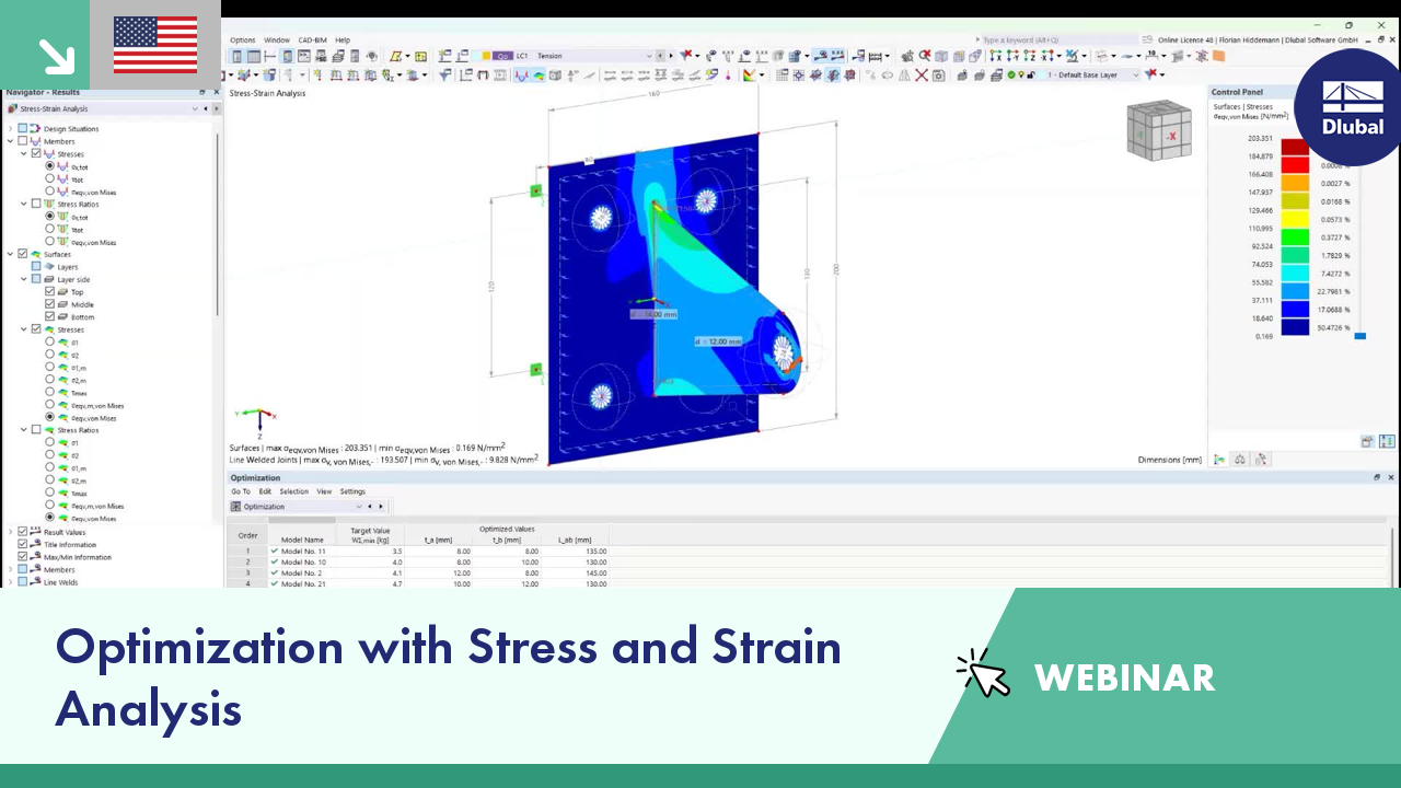 Webinar | Optimization with Stress-Strain Analysis
