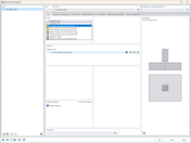 Selecting the foundation type in the Concrete Foundations add-on of Dlubal software, showing the "New Single Foundation" window.
