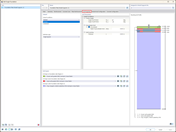 Displaying the process of assigning soil properties for a foundation using the Concrete Foundations add-on features.