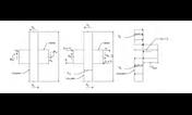 Analysis of moments and shear forces in beam-column connections under seismic loading.