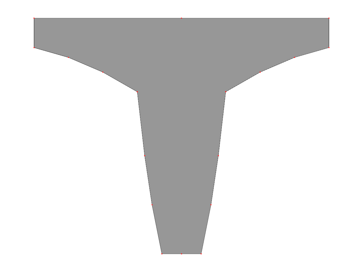 T-Shaped Bridge Girder