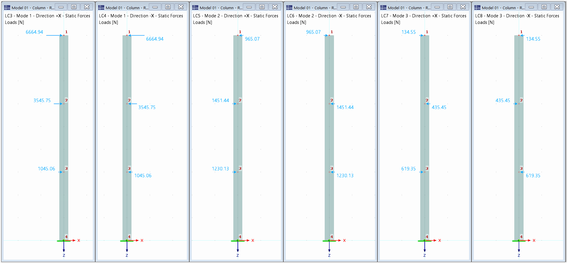 KB 001985 | Load calculation in Response Spectrum Analysis and simplified seismic analyses