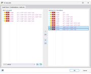 Selecting Load Combinations of Design Situation