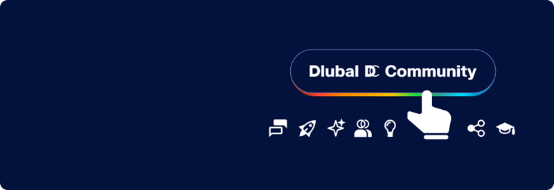 Background for the Dlubal Community main menu banner