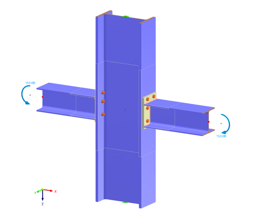 Steel Join Triangular DSTV Comparison with Steel Joints Add-on Solution: Moment-Resistant ...