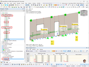 Line and nodal support reactions for timber shear wall design