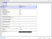 "Program Options & Settings" Dialog Box