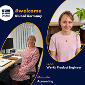 New Colleagues Lena and Manuela