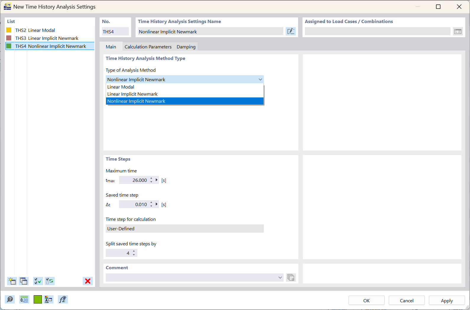 RFEM 6 program offers two linear and one nonlinear analysis methods for structural modeling and simulation.