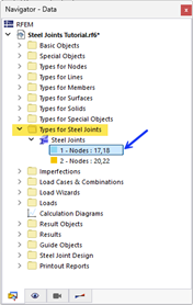 Opening Dialog Box to Define New Stiffness Configuration