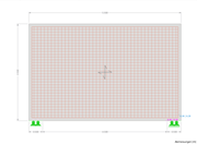 Model geometry for nonlinear calculation