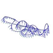 Building of Dragon Flight coaster at Romon U-Park in Ningbo, China.