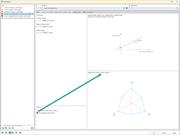 Geotechnical analysis in the Mohr-Coulomb model shows settings for rounding off the flow surface at the corners.