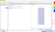 Graphical display of the FE mesh and the control of the mesh refinement within the cross-section dialog for nonlinear analyses.