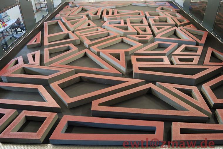 Wind tunnel roughness elements for urban surface representation (WTG Example 9.4)