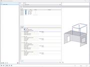 Semi-automatic linking of imported, unconnected 3D objects using rigid members and rigid links.