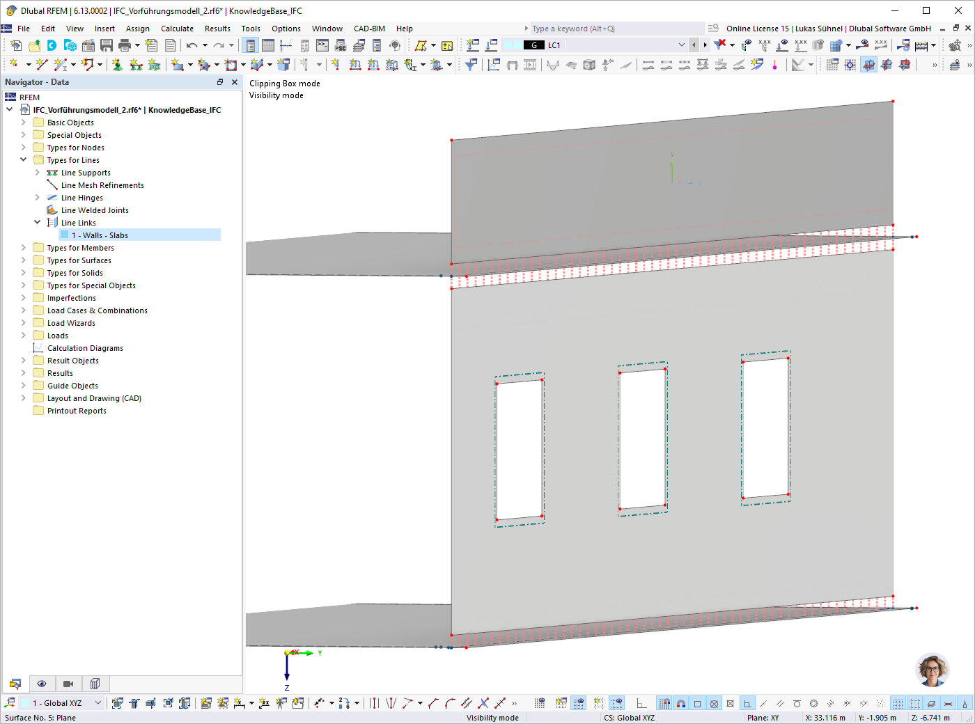 KB 001797 | Coupling of Walls and Slabs