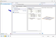 Dialog Box "New Surface Set" – Activated Design Properties for Steel Design