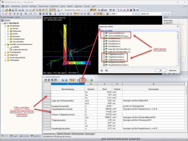 SHAPE-THIN settings for result filter