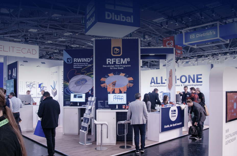 Exhibition Stand at digitalBAU 2026 with Technical Presentation and Interactive Display
