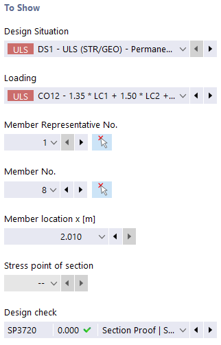 Display Setting for Design Check Details