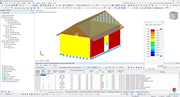 Analysis of the structural design ratio of timber panel walls and slabs in a structural context.