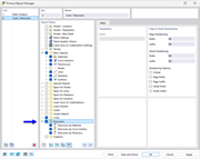 Printout Report Manager with Chapters for Emissions