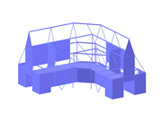 Steel structure in the game Bent on Destruction, Level "Air", by Impulse Control.