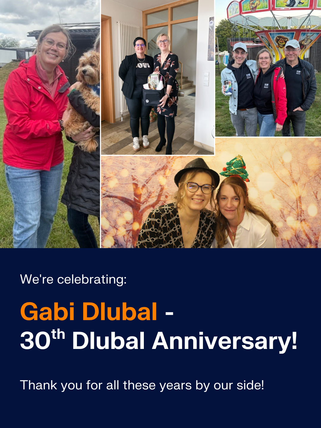 Celebrating Gabi's 30th anniversary!