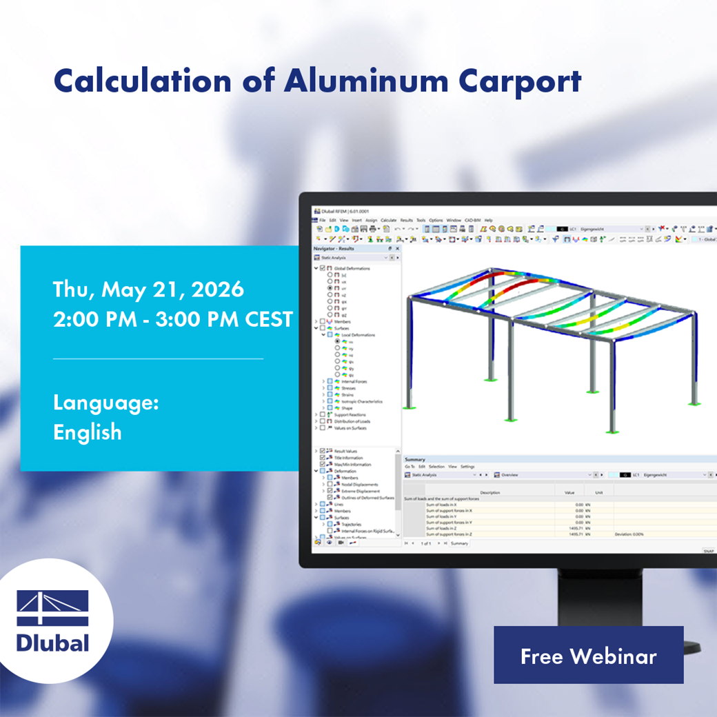 Calculation of Aluminum Carport